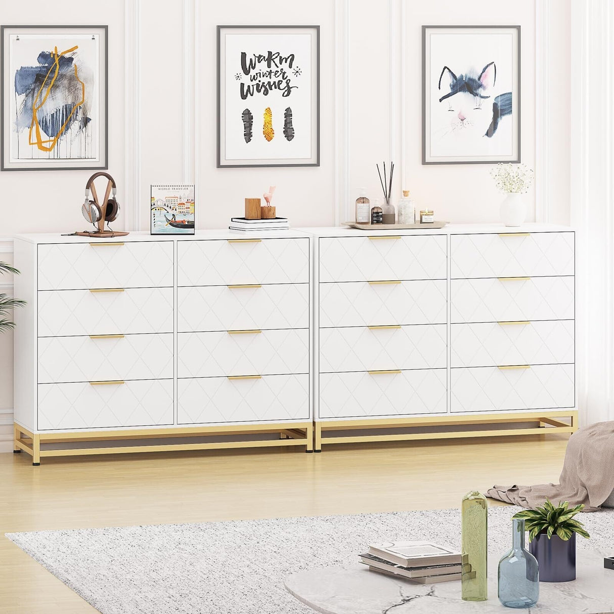 3 Drawer Dresser for Bedroom