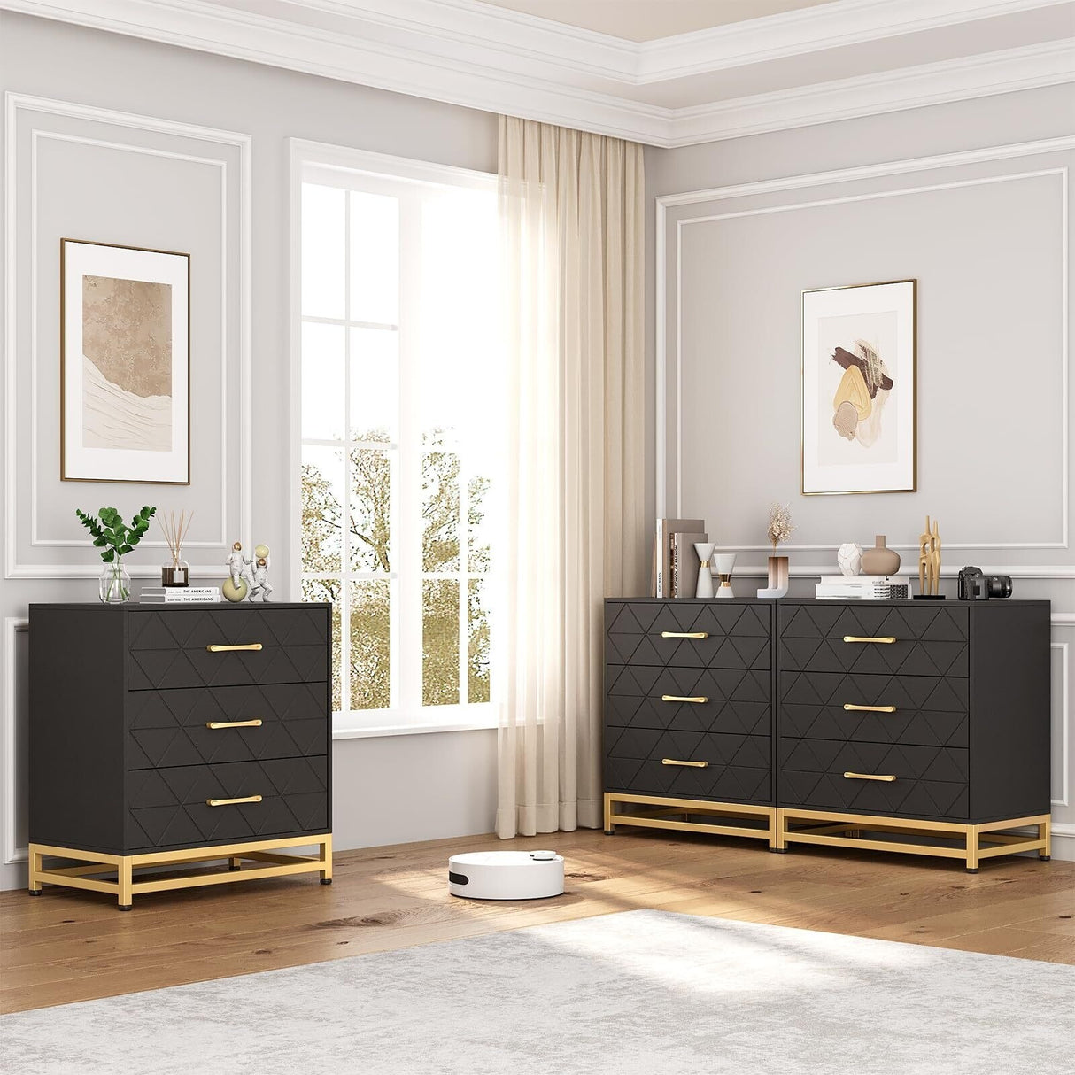 3 Drawer Dresser for Bedroom