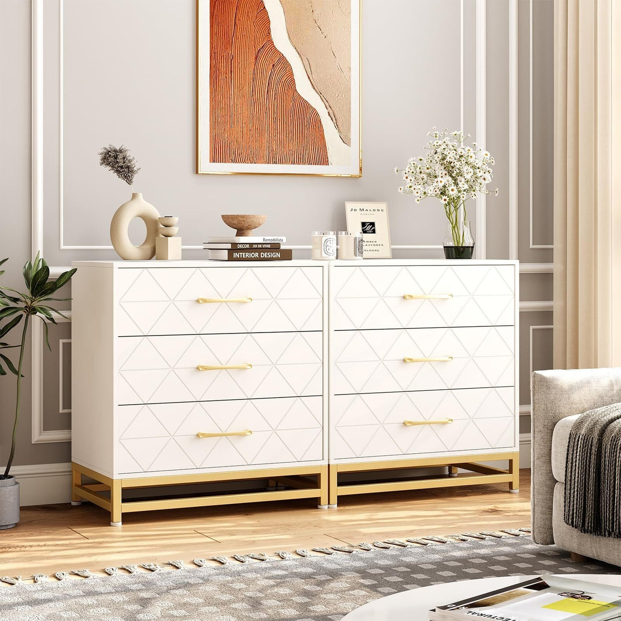 3 Drawer Dresser for Bedroom