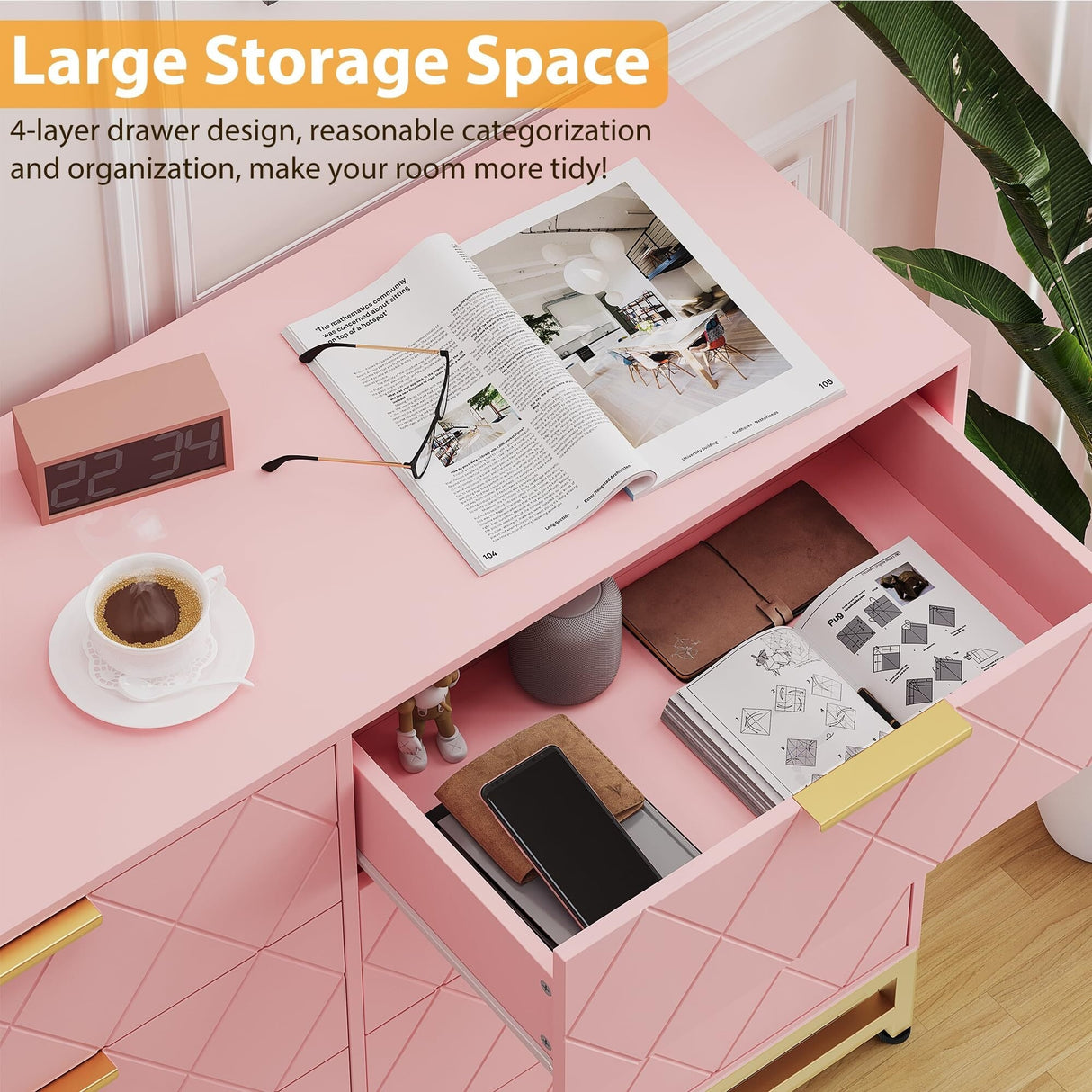 3 Drawer Dresser for Bedroom