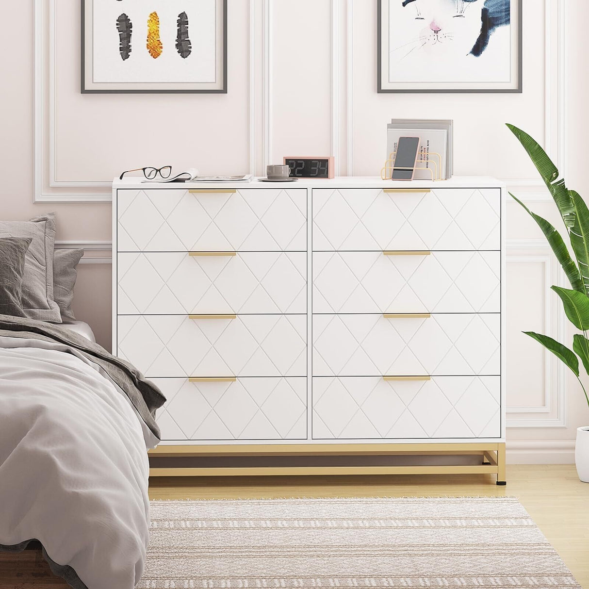 3 Drawer Dresser for Bedroom