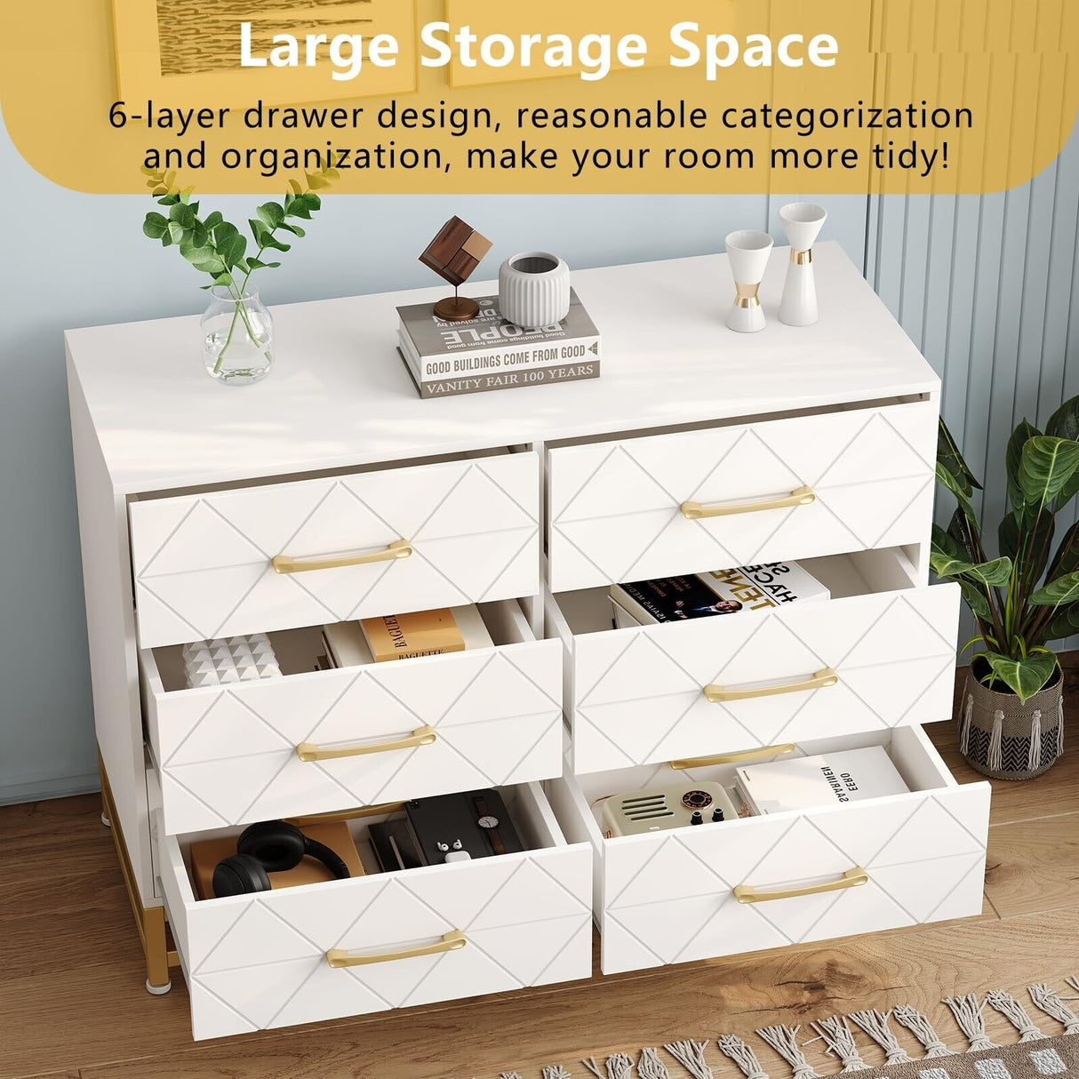 3 Drawer Dresser for Bedroom