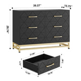 3 Drawer Dresser for Bedroom