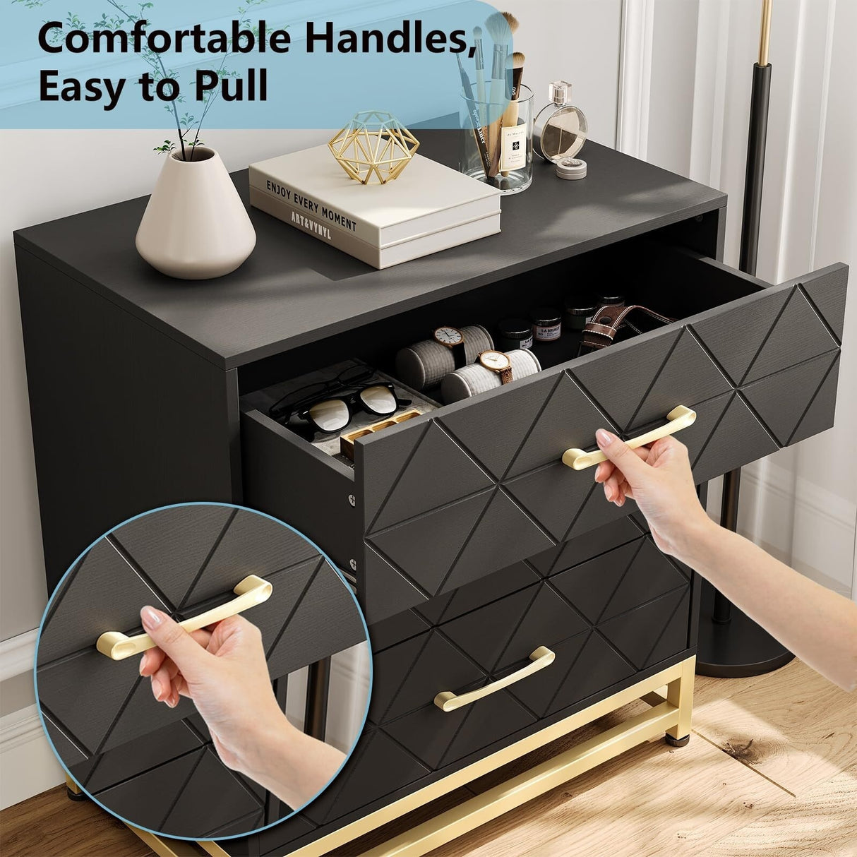 3 Drawer Dresser for Bedroom
