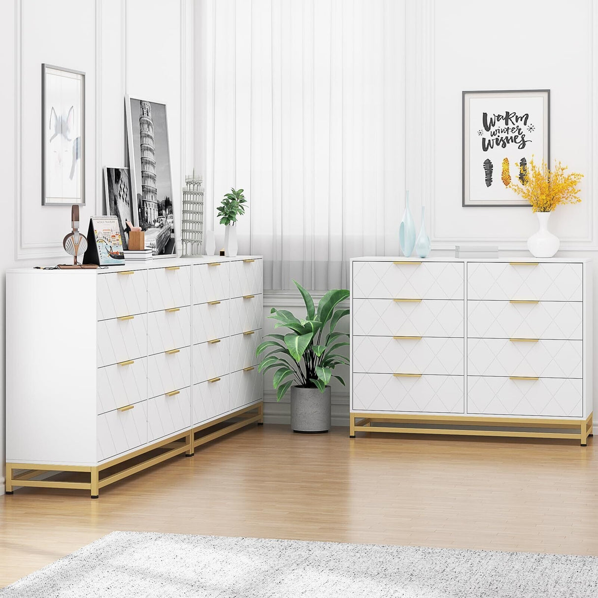 3 Drawer Dresser for Bedroom