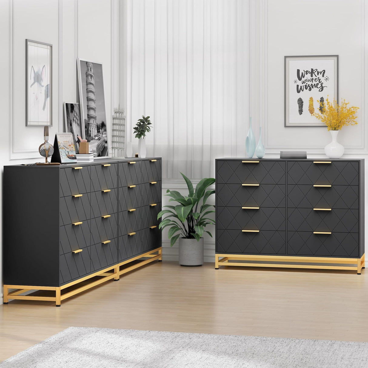 3 Drawer Dresser for Bedroom