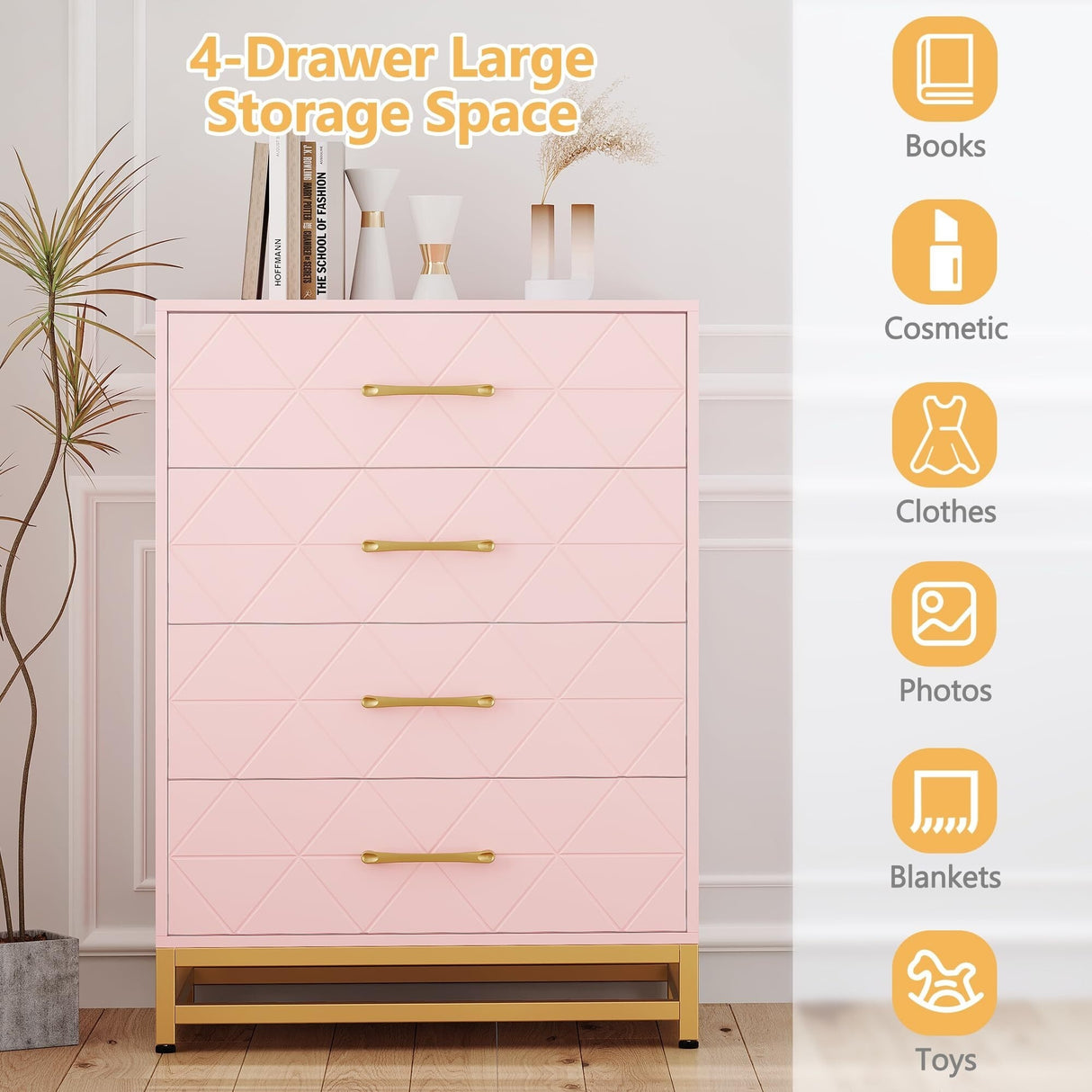 3 Drawer Dresser for Bedroom