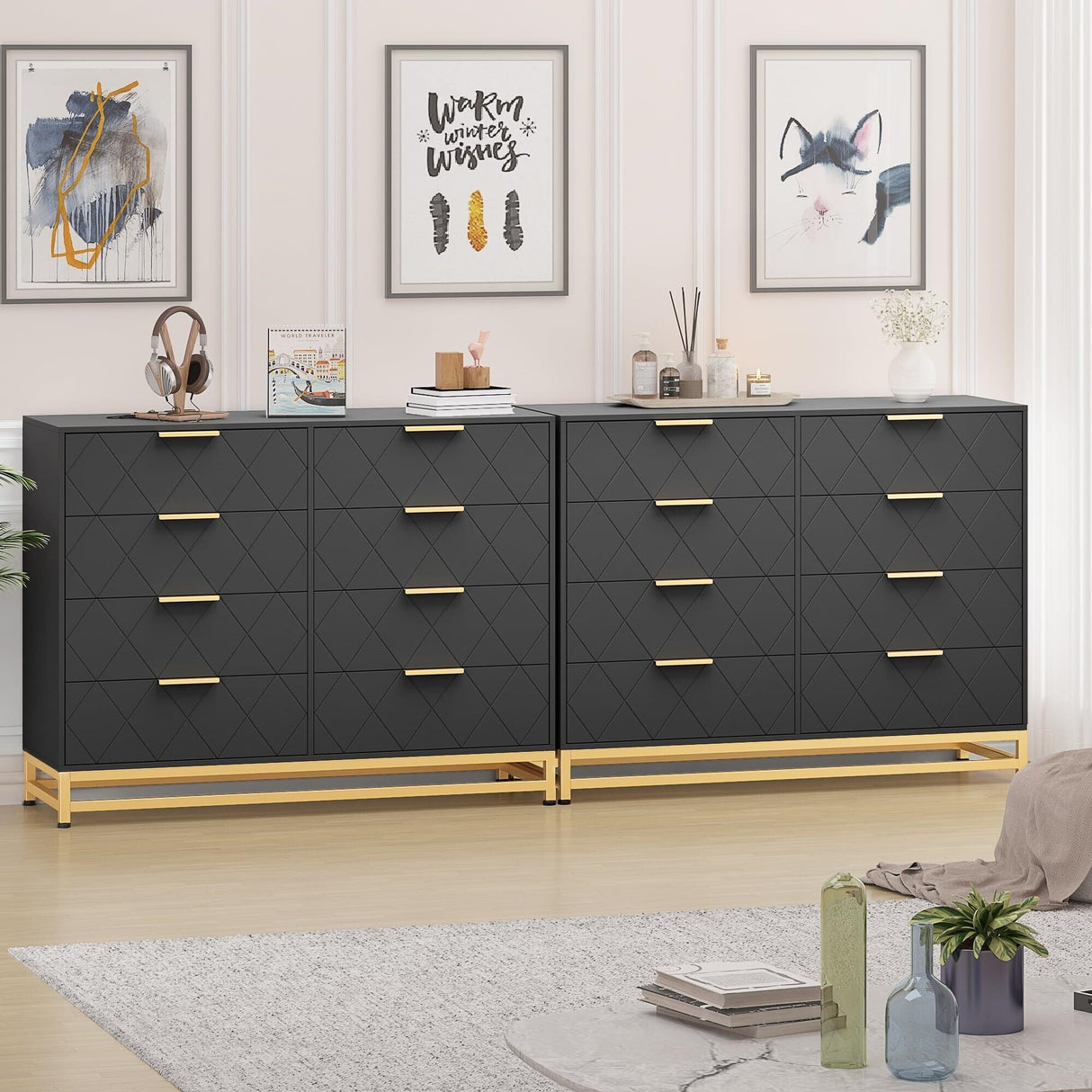 3 Drawer Dresser for Bedroom