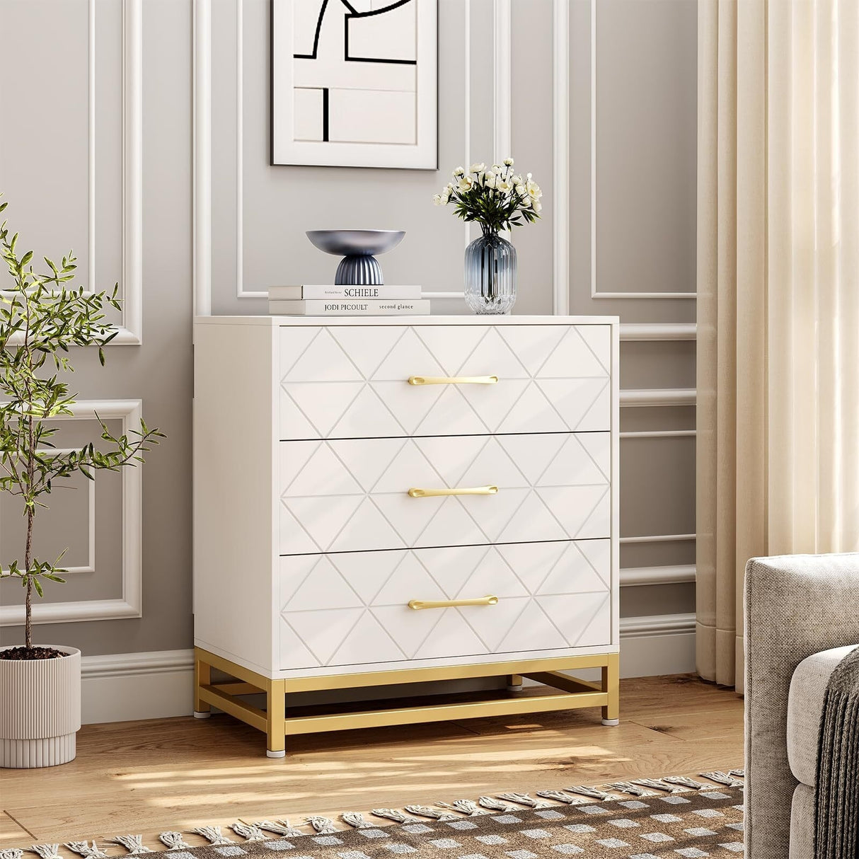 3 Drawer Dresser for Bedroom