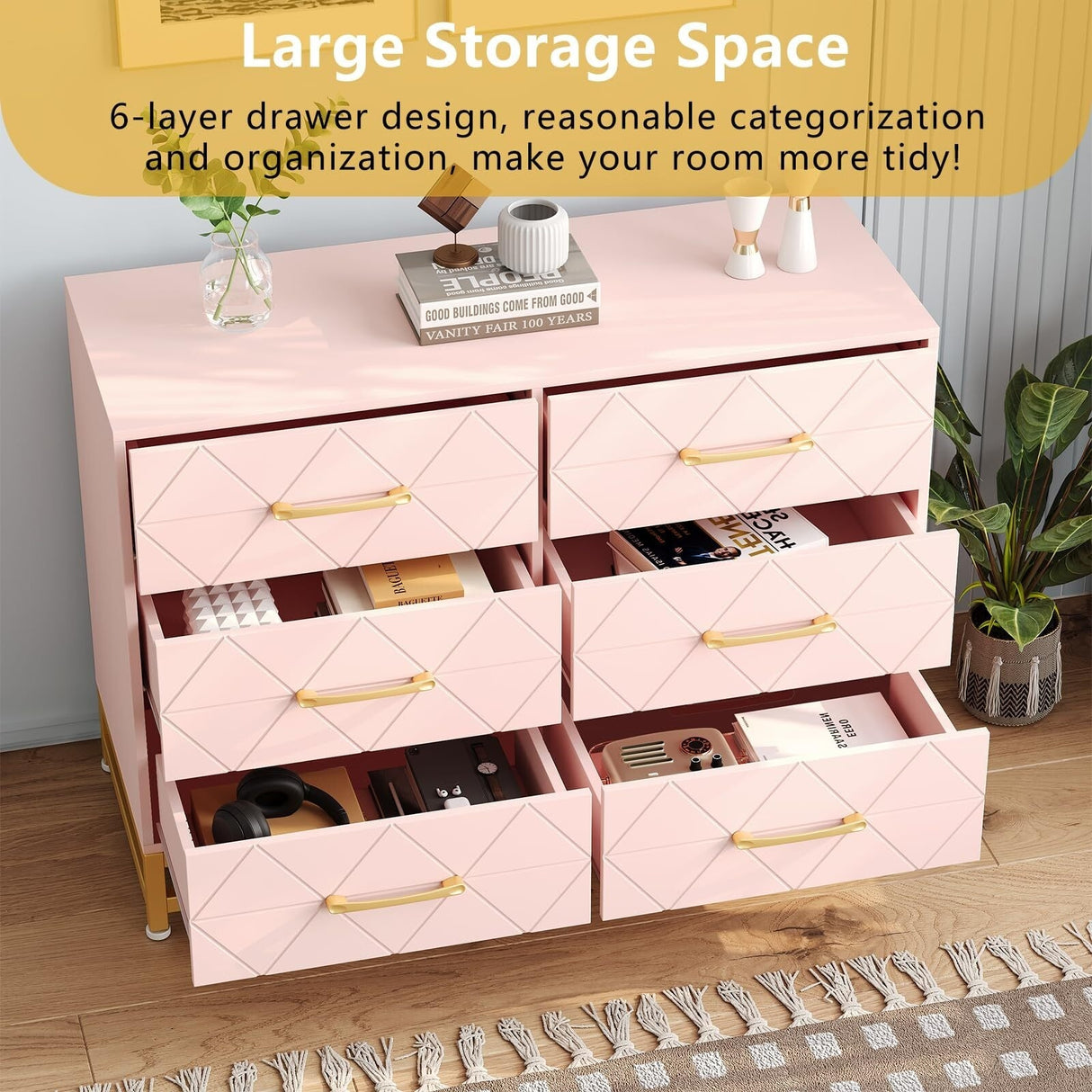 3 Drawer Dresser for Bedroom