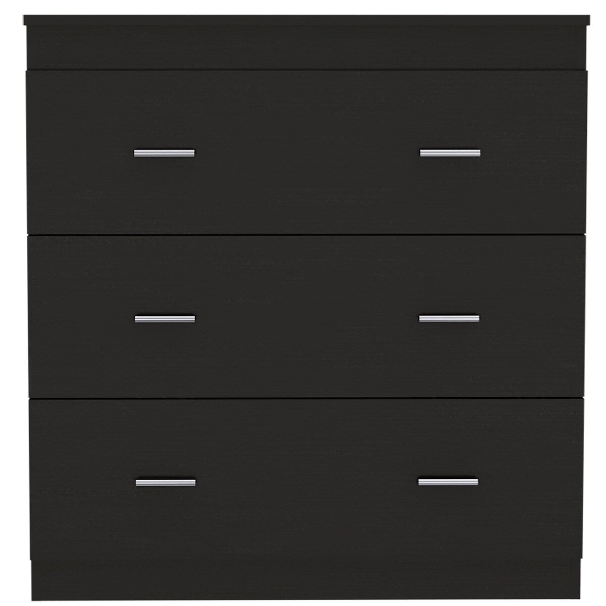 3 Drawer Dresser; Superior Top; Handles -Black, Suitable for Bedroom, Living Room, Dining Room, Items Storage Helper
