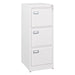 3-Drawer File Cabinet with Lock, 16.3" Deep Vertical Filing Cabinets, for Home Office, Anti-Tip 3 Storage Drawers