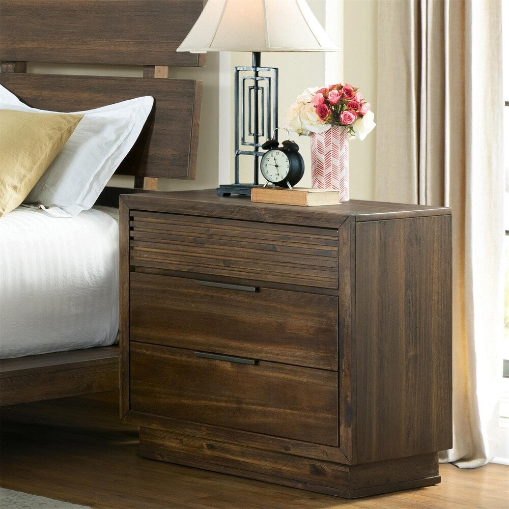 Modern Gatherings II Three Drawer Nightstand