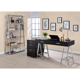 3 Drawer Rolling Wood File Cabinet with Lock, Home Office Portable Mobile Wood Storage File Cabinet for Letter Size