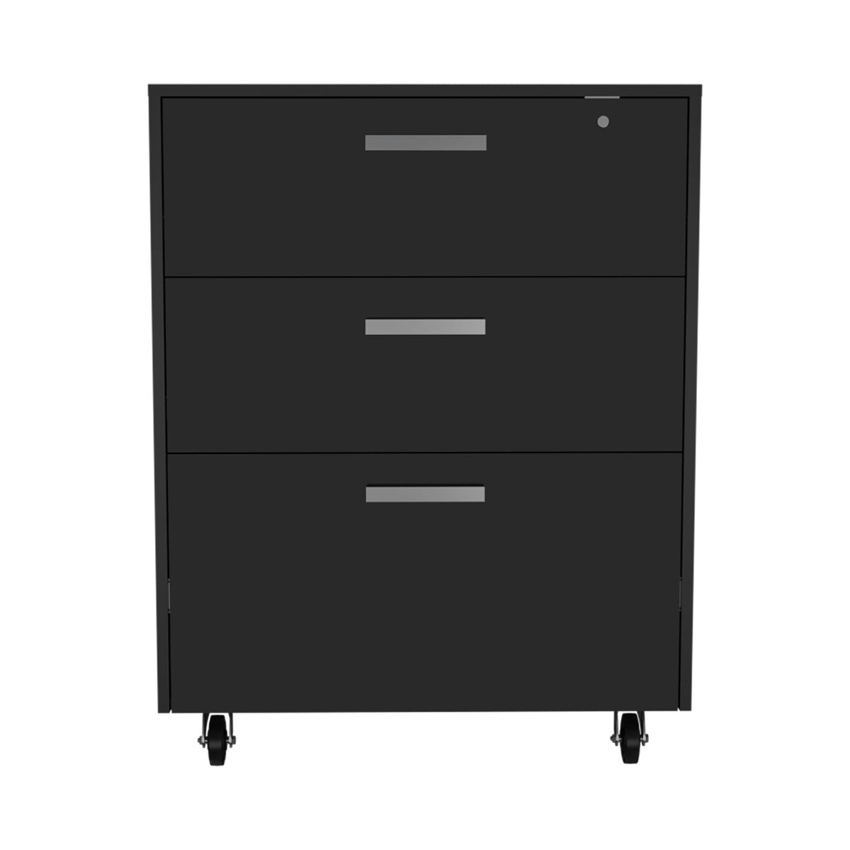 3 Drawers Storage Cabinet with Casters Lions Office