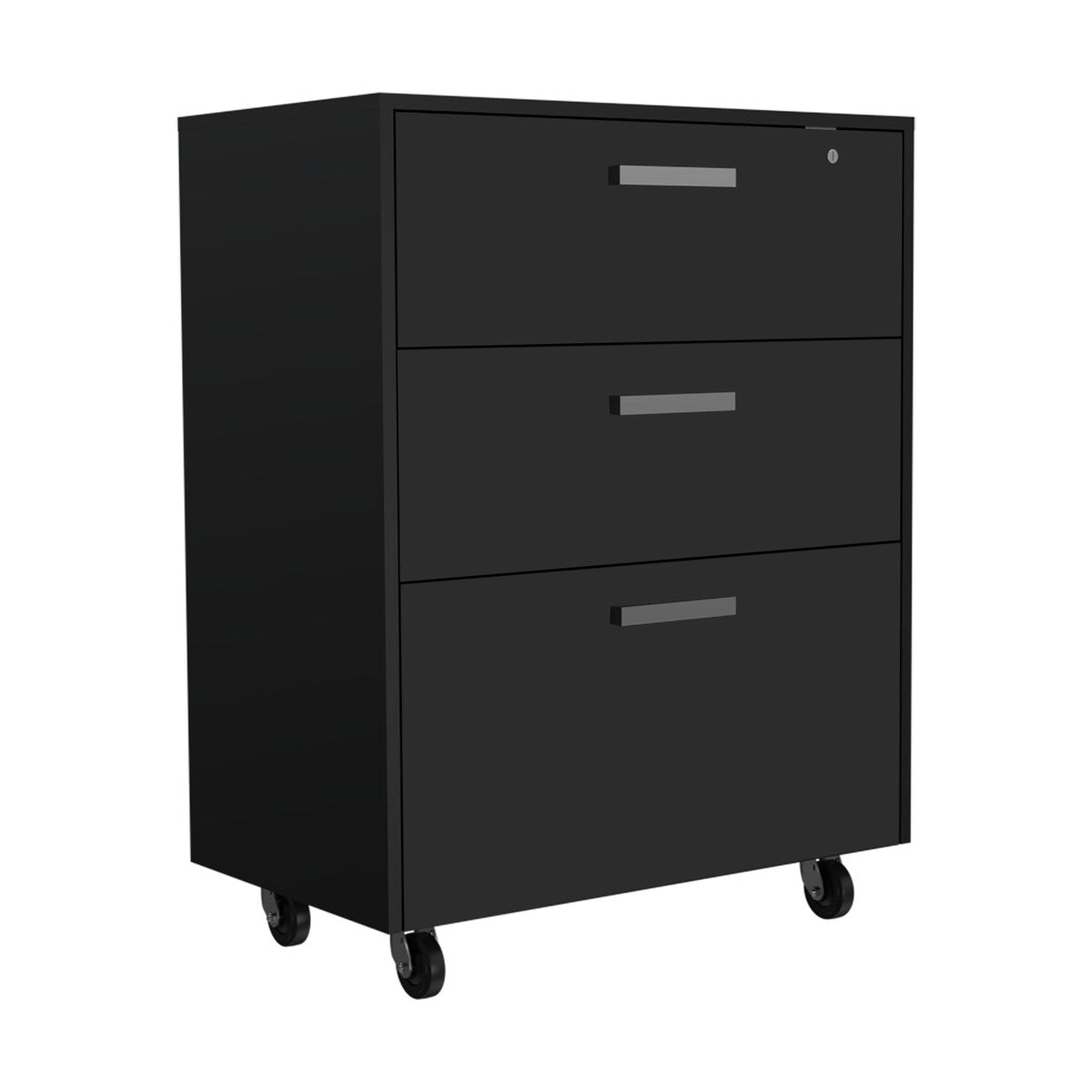 3 Drawers Storage Cabinet with Casters Lions Office