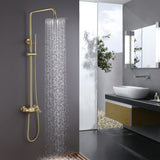 3-Function Exposed Mounted Shower System with Rough-in valve