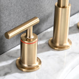 3 Holes Bathroom Sink Faucet With Drain Assembly 8 Inch Widespread Bathroom Faucets 2 Handle Modern Lavatory Basin Vanity Taps
