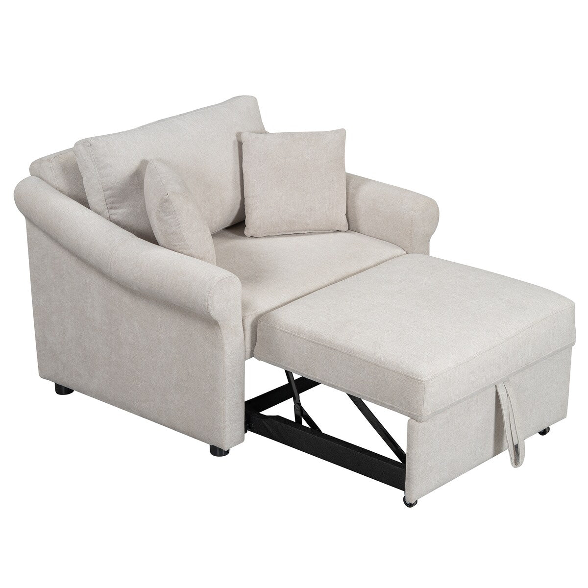 3 IN 1 Lounger Chair Convertible Sleeper Chair