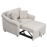 3 IN 1 Lounger Chair Convertible Sleeper Chair