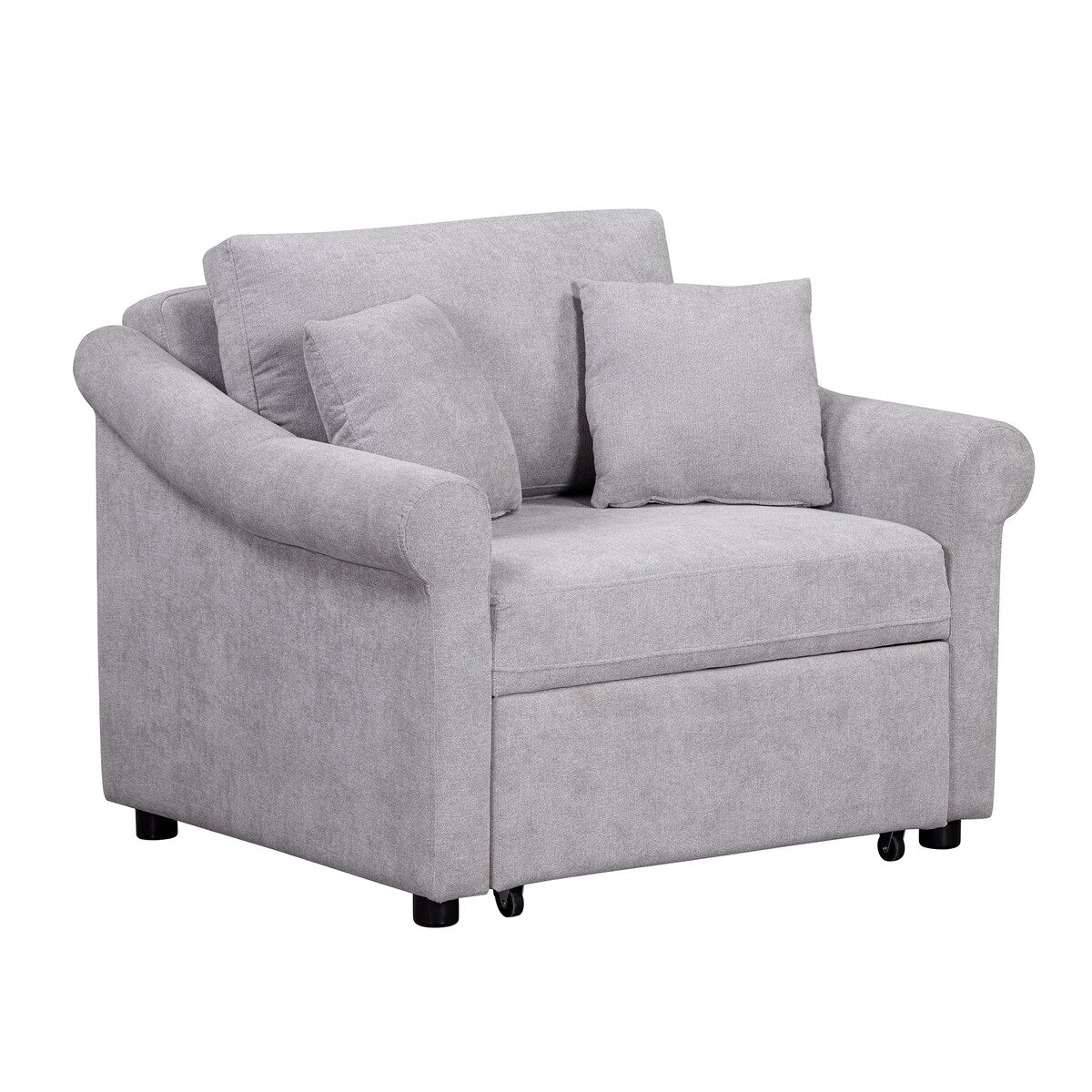3 IN 1 Lounger Chair Convertible Sleeper Chair