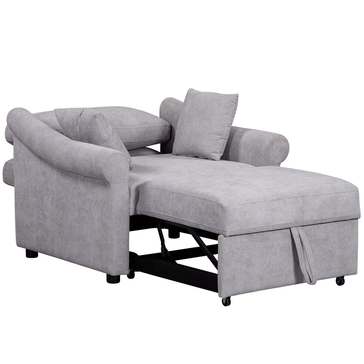 3 IN 1 Lounger Chair Convertible Sleeper Chair