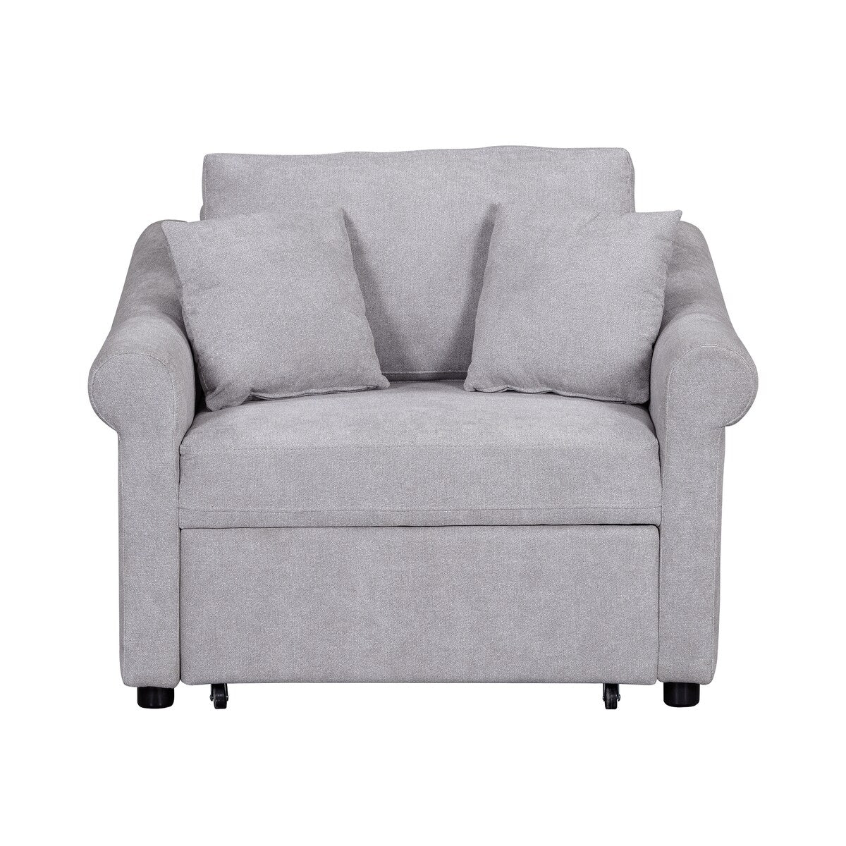 3 IN 1 Lounger Chair Convertible Sleeper Chair