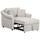 3 IN 1 Lounger Chair Convertible Sleeper Chair