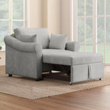 3 IN 1 Lounger Chair Convertible Sleeper Chair