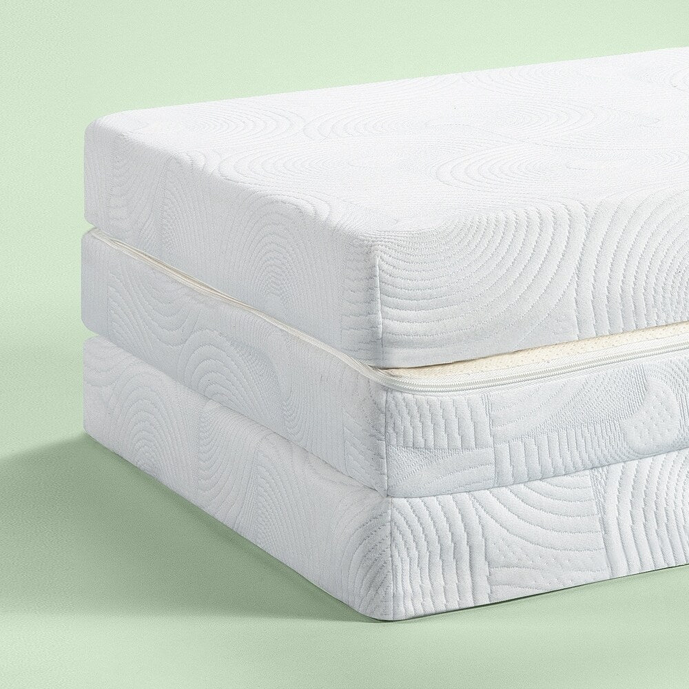 Priage by Zinus 3 Inch Tri-Fold Gel Mattress