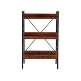 3 LAYER DISPLAY Bookshelf ,H Ladder Shelf Storage Shelves Rack Shelf Unit Metal Frame
