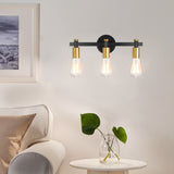 3-Light Bathroom Light Fixture Vintage Wall Sconces Lighting for Bedroom Kitchen Entryway Hallway Living Room
