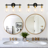 3-Light Bathroom Light Fixture Vintage Wall Sconces Lighting for Bedroom Kitchen Entryway Hallway Living Room