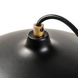 3-Light Hanging Light Fixtures Kitchen Light Fixtures Without Bulb - Black/gold