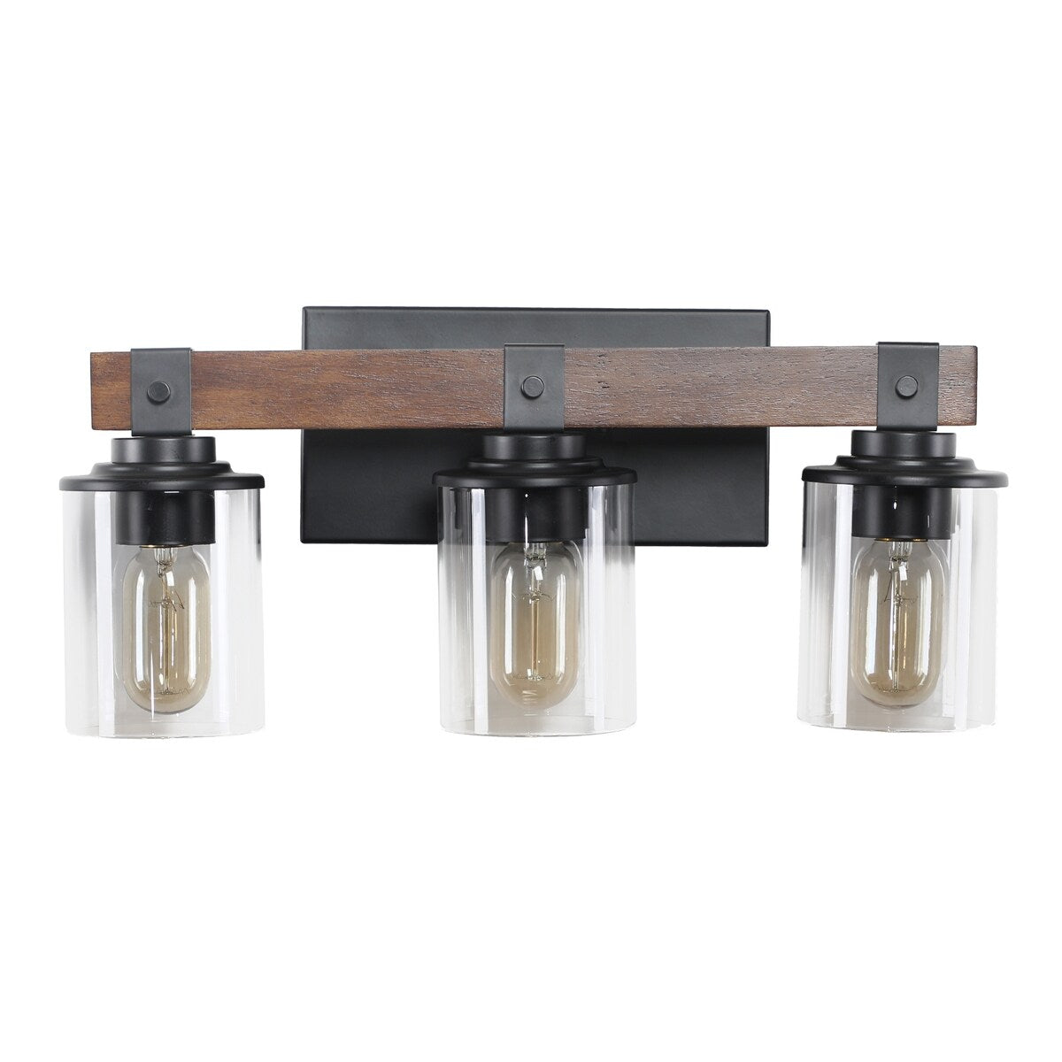 3-Lights Farmhouse Vanity Lights,Rustic Bathroom Light