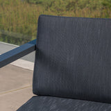 3 PC CHAT SET Patio Sectional Conversation Furniture Set,Modern Seating Set