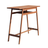 3 PCS Pub Dining Set Retro Bar Table and Stools
