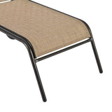 3 Pack Outdoor Patio Lounge Chair,with 5 Adjustable Backrest - 61.8"*25.1"*39.3"