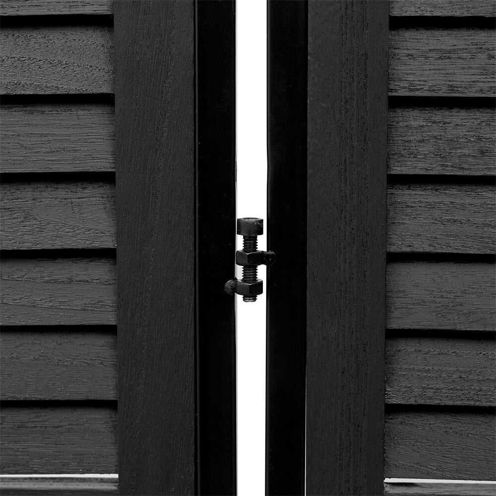 3 Panel Wooden Room Dividers Folding Privacy Screen