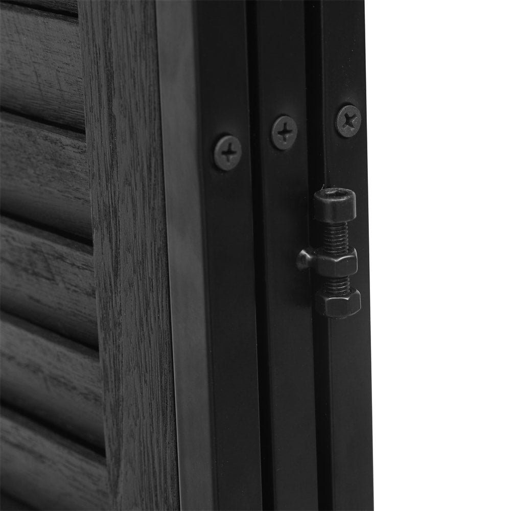 3 Panel Wooden Room Dividers Folding Privacy Screen