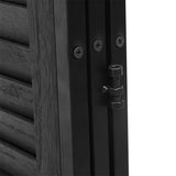 3 Panel Wooden Room Dividers Folding Privacy Screen