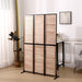 3 Panel Wooden Room Dividers Folding Privacy Screen