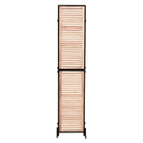 3 Panel Wooden Room Dividers Folding Privacy Screen
