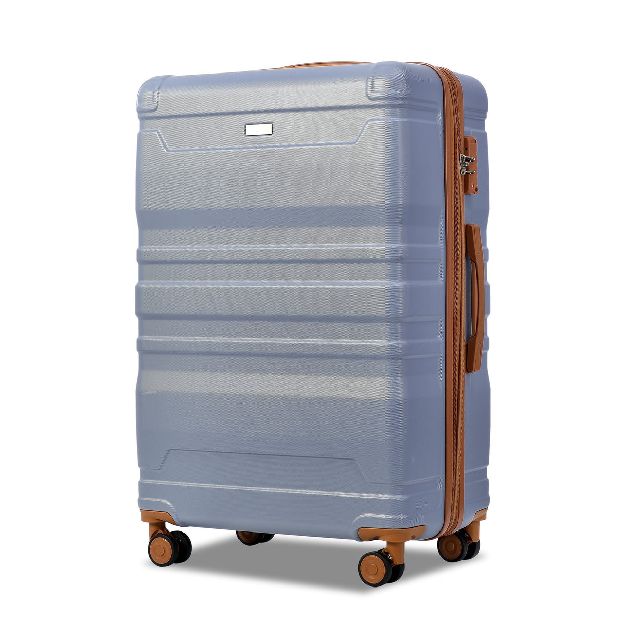 3 Pcs Luggage Set, Expandable ABS Hardshell Suitcases Spinner Wheels with TSA Lock 20''24''28''
