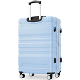 3 Pcs Luggage Set, Expandable ABS Hardshell Suitcases Spinner Wheels with TSA Lock 20''24''28''