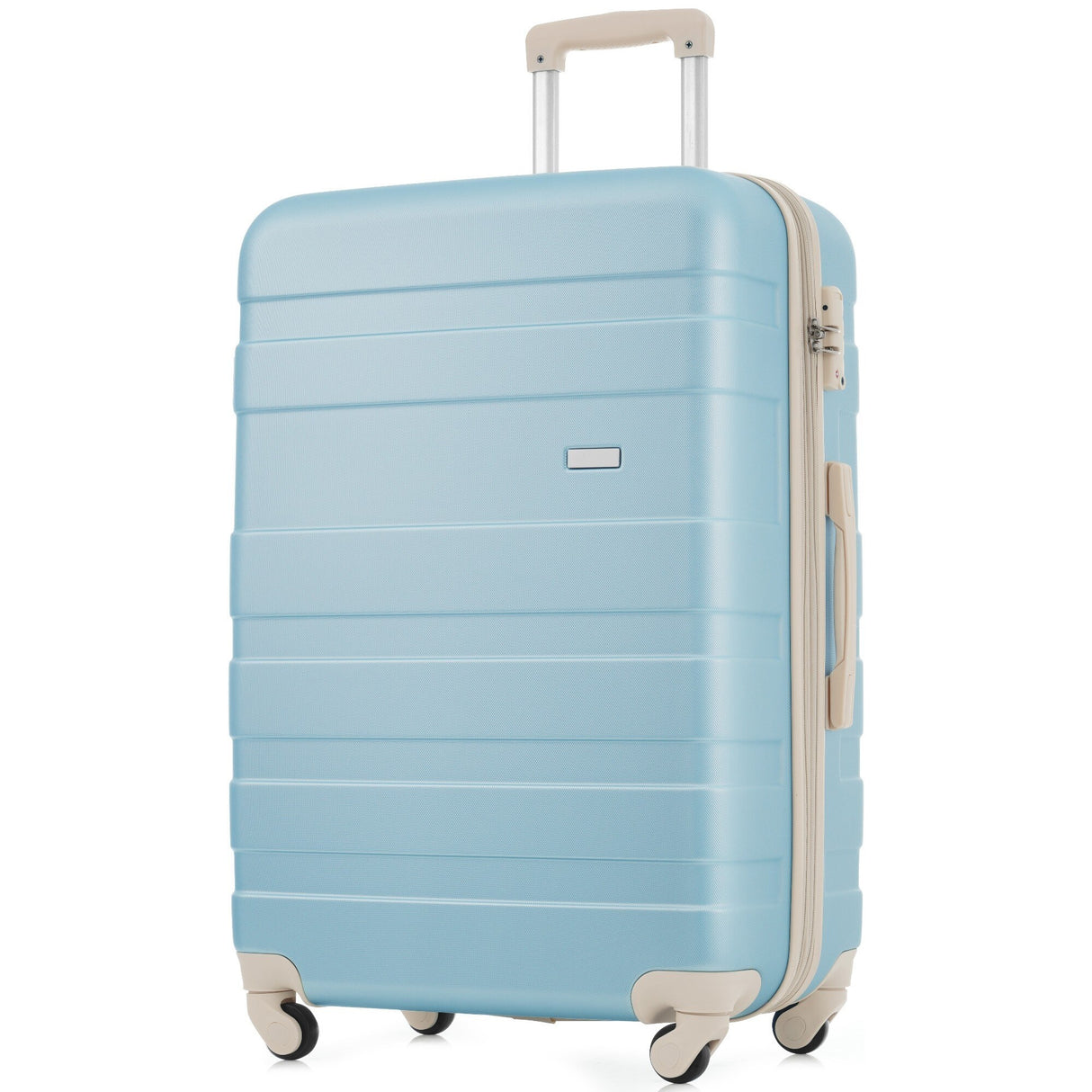 3 Pcs Luggage Set, Expandable ABS Hardshell Suitcases Spinner Wheels with TSA Lock 20''24''28''