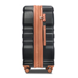 3 Pcs Luggage Set, Expandable ABS Hardshell Suitcases Spinner Wheels with TSA Lock 20''24''28''