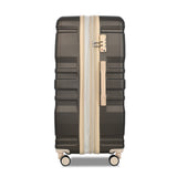 3 Pcs Luggage Set, Expandable ABS Hardshell Suitcases Spinner Wheels with TSA Lock 20''24''28''