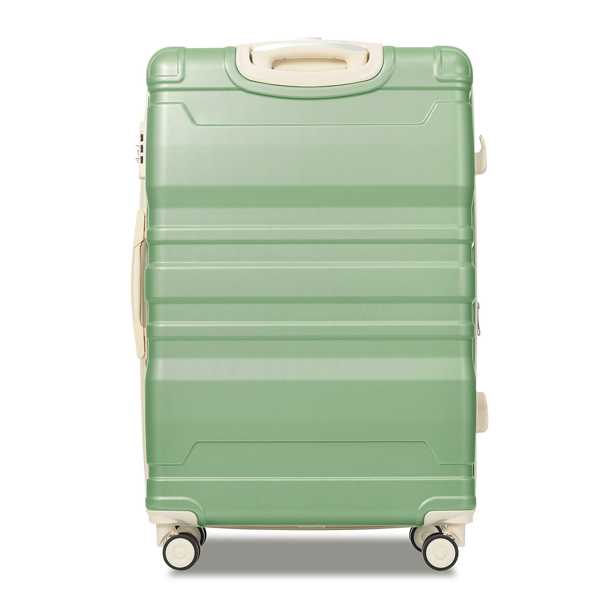 3 Pcs Luggage Set, Expandable ABS Hardshell Suitcases Spinner Wheels with TSA Lock 20''24''28''