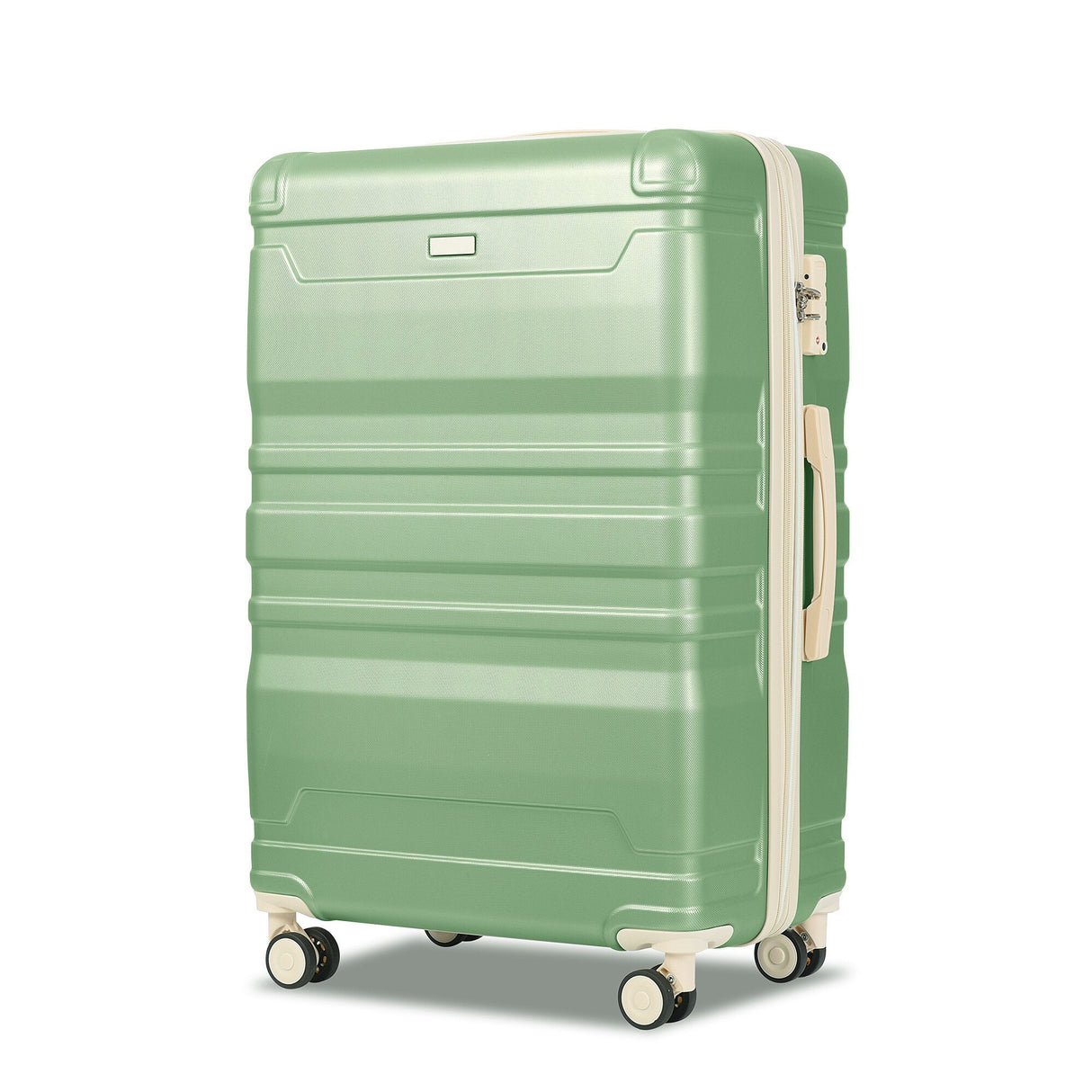3 Pcs Luggage Set, Expandable ABS Hardshell Suitcases Spinner Wheels with TSA Lock 20''24''28''